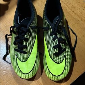 Vibrant Nike Neon Green Kids Sneakers